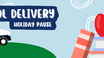 School Delivery Holiday Pause graphic