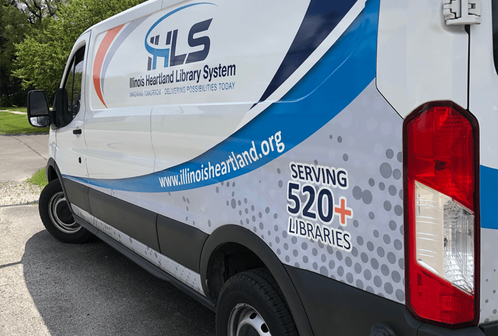 an IHLS delivery van